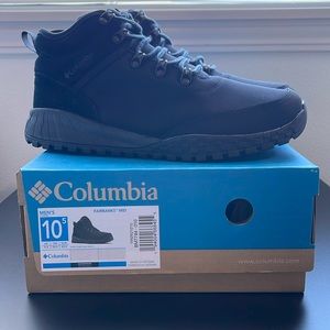 BNIB Columbia Men’s Fairbanks Mid Waterproof Boots Size 10.5